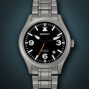 BERNY Automatic Titanium Field Watch AMT143MS